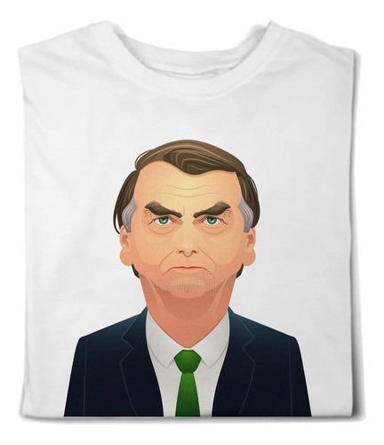 Camiseta Camisa De Direita Política Jair Messias Bolsonaro