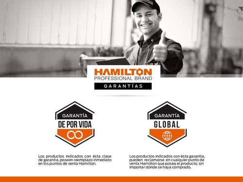 Candado Bronce 40 Mm Hamilton Con 3 Llaves Cbc400