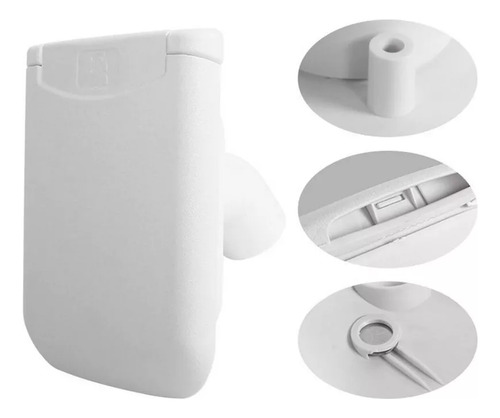 Tapa Entrada Agua Cerradura Iman Llave Motorhome Rodante
