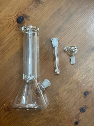 Imagen 7 de 7 de Bong De Vidrio Pipa De Agua Glass Bong, Hookah