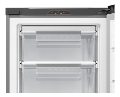 Freezer Vertical Gafa Gfup22p5hrg 245lts Gris Plata