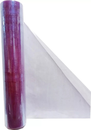 Hule Cristal Planchado En Rollo C/30m Para Forrar Cuadernos