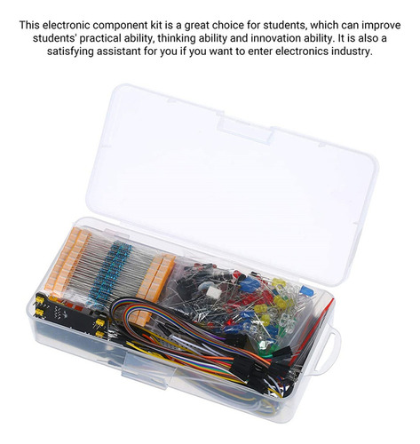 Nuevo Kit De Componentes Electrónicos For Conectar Puntos