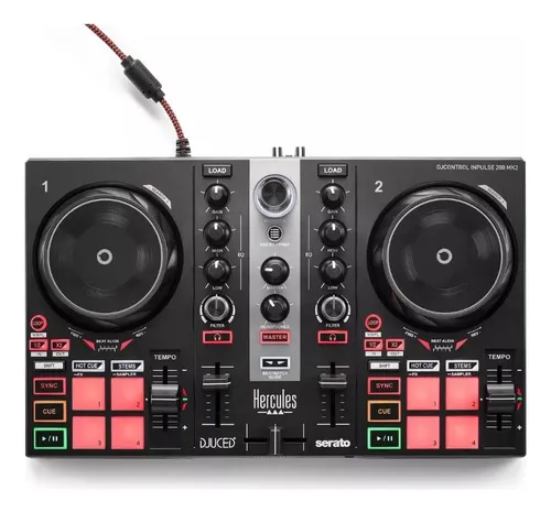 Hercules Dj Learning Kit Combo Inpulse 200 Auricular Monitor