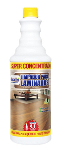 Limpador Para Pìsos Laminados Tacos Concentrado 1lt Duratto