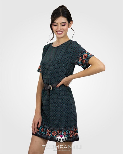 Vestido Estampado Mexicano