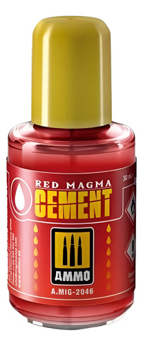 Modelismo Pegamento Ammo Jimenez 2046 Red Magma 1/72 1/48