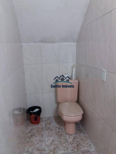Sobrado Com 4 Quartos (01 Suíte ) 03 Ou Mais Vagas De Veículos À Venda, 180 M² Por R$ 600.000 - Parque Gerassi - Santo André/sp - So0427