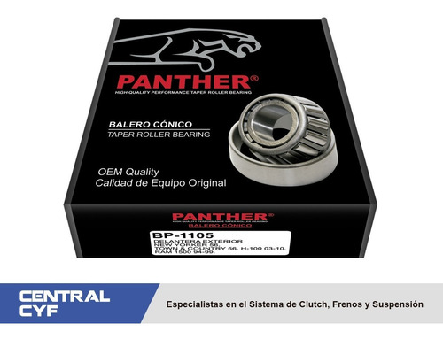 Balero Panther Bp-1097 Tras Chevrolet Chevy Pick Up 2000