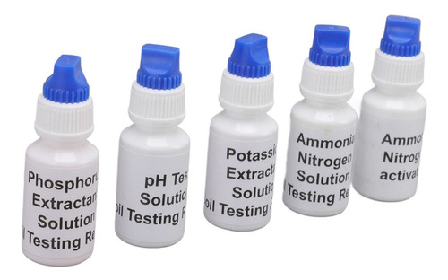 Kit De Teste De Solo Solução Líquida Ph Nitrogênio Fósforo