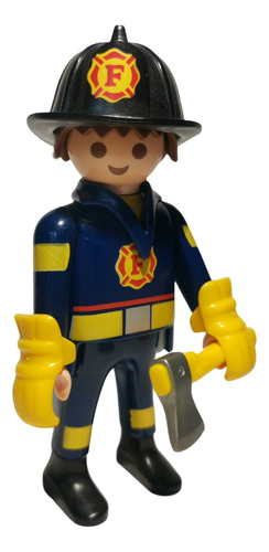 Playmobil Serie 4 Nene Bombero Bomberos Navidad Reyes