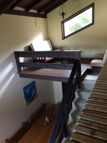 Lindo Sobrado Em Itaguaçu-sfs | 01 Suíte + 02 Dormitórios | À 250 Mts Da Praia - Sa01014 - 34421221