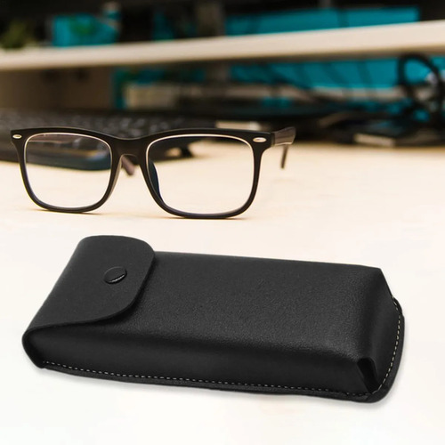 Bolsa De Cuero Para Vidrio Estuche Portátil Para Gafas De So