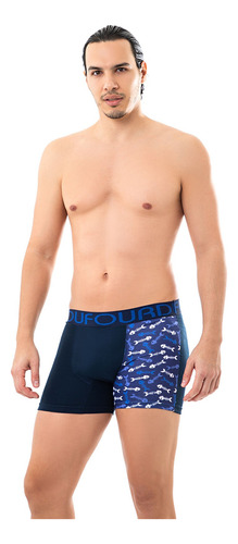 Pack Boxer Dufour X 3 Unidades Art. 11874 Algodon Y Lycra