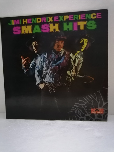 Disco Vinilo Lp 33rpm   Jimi Hendrix Experience---smash Hits