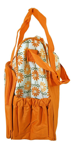Imagen 2 de 7 de Bolso Maternal De Tela, 1 Bolsillo Frontal Grande, 2 Bolsill