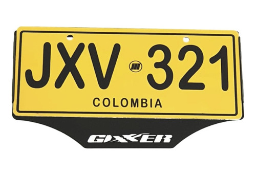 Gixxer150 Viejo Lujos Portaplaca Gixxer150 Viejo