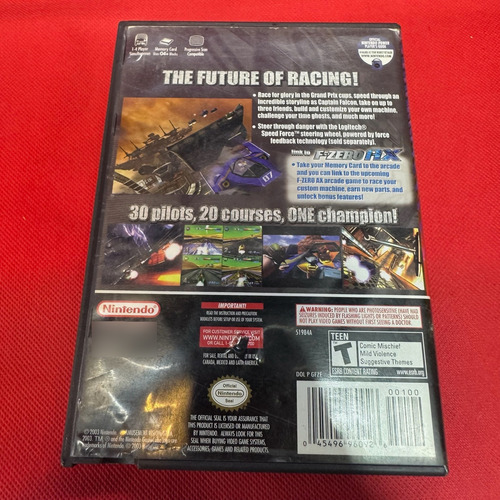 F-zero Gx Nintendo Gamecube Gc Original (Usado)