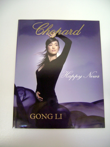 Chopard Happy News Gong Li Revista 2007 Reloj Lujo Ok Boedo