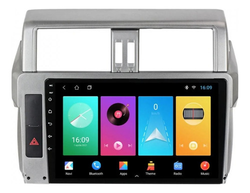 Radio Toyota Land Cruiser Prado 2015-18 + Carplay 4gb Ram