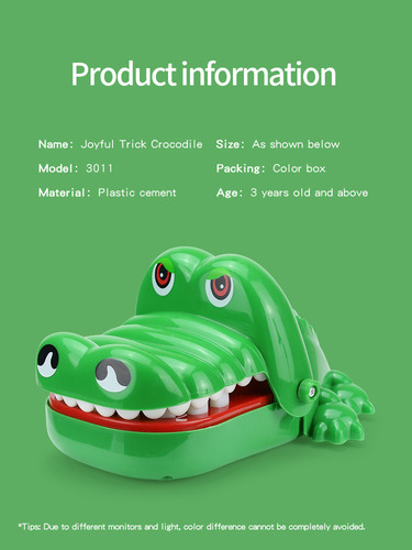 Juego De Fiesta Cocodrilo Mordelón Emocionante