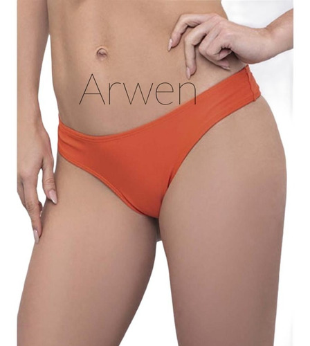 Bombacha Colaless Ancha Tdb Bikini Malla Cocot - Art. 12501 