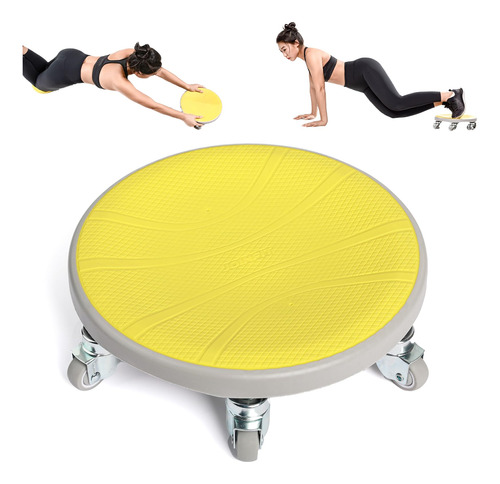 Tablero De Disco Redondo Multidireccional Para Abdominales E