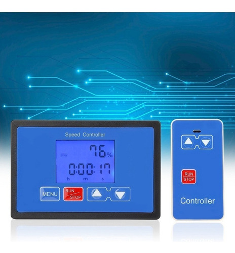 Controlador De Velocidad Del Motor De Cepillo Dc Con Control