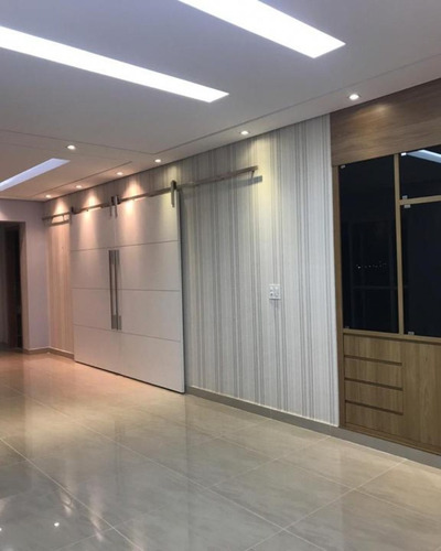 Imagem 4 de 30 de Lindo Apartamento, Totalmente Reformado Em Acabamento De Excelente Qualidade E Bom Gosto.3 Suítes,área De Lazer Completa , Portaria 24 Horas E 3 Vagas Na Garagemem Frente Ao Shoppi - Ap0118 - 68958524