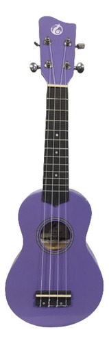 Ukelele Con Funda Color Violeta