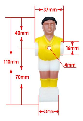 Hombre De Futbolín Estilo 2