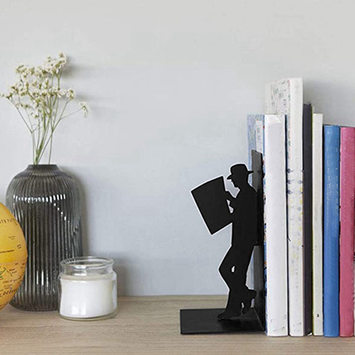 Sujetalibros Decorativos N8c Para Estantes, Hogar, Oficina O