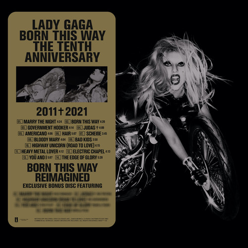 Lady Gaga Born This Way The Tenth Anniversary Import Lp X 3