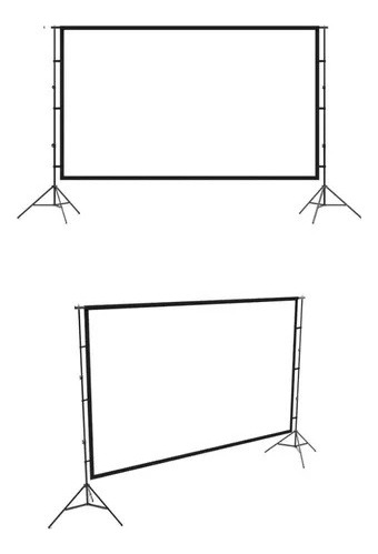 Telon Tripode Para Proyector 180 Pulgadas