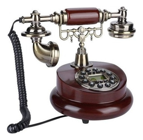 Teléfono Antiguo, Teléfono Fijo Digital Vintage Teléfon...