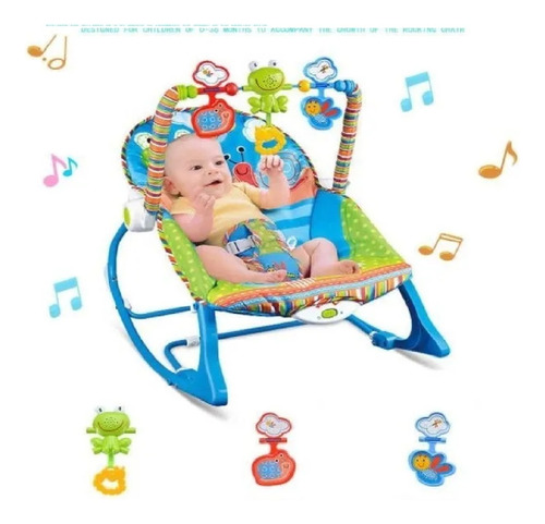 Silla Nido Musical Con Vibración Para Bebés