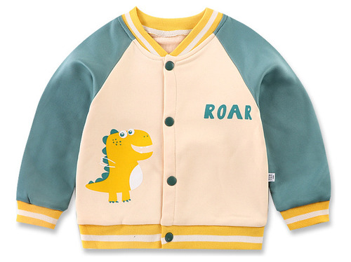 Uniforme De Béisbol De Dibujos Animados Para Niños, Chaqueta