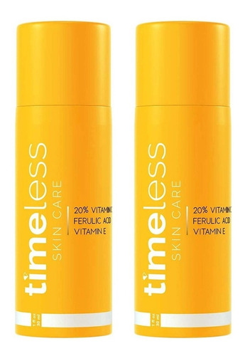 Timeless 20% Vitamin C + E Ferulic Acid Suero Facial 2 Pack