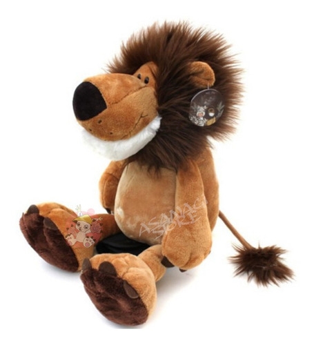 Hermoso Peluche Leon Salvaje Love Importado