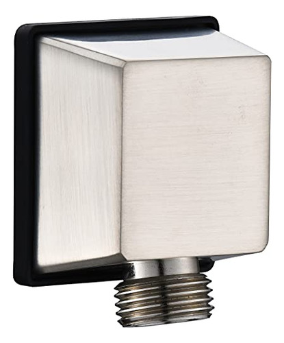 Soporte Pared Cuadrado Para Ducha Manual, Acero Inoxidable