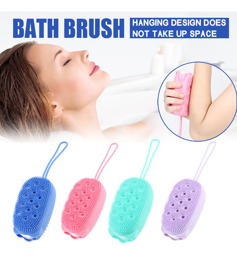 Cepillo De Baño De Masaje Quick Foaming Bath Creative Brush