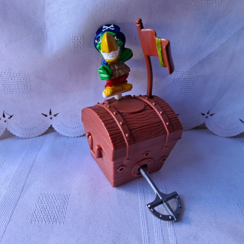 Maxi Kinder Pirata Con Cartina Juguete 3 K01 N° 10