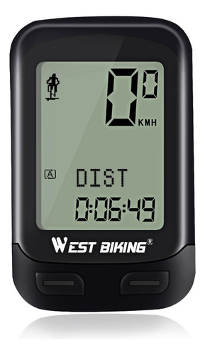 Velocímetro De Bicicleta Lcd Impermeável Para Bicicleta Sem