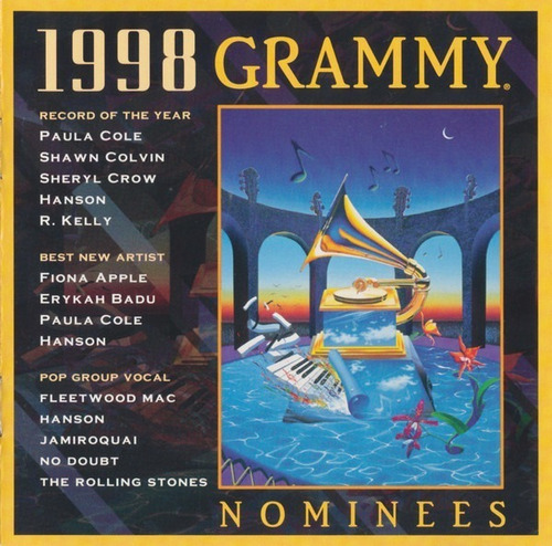 1998 Grammy Nominees Cd (Usado)