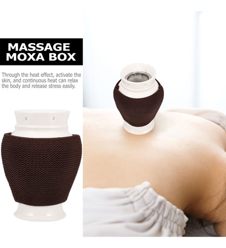Manual Portátil Moxibusti Con Diseño De Red De Ceniza De Mox