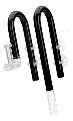 Tubo De Acuario Para Plantas De Agua, De 16 Mm Negro