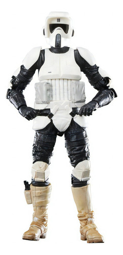 Star Wars Hasbro 7074 Figura 15cm Black Series Biker Scout