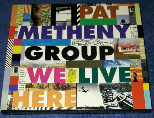 Pat Metheny Group We Live Here Cd 2006 Impcable Disponible