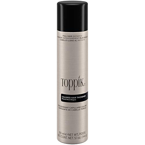 Toppik Colored Hair Thickener, Negro, Volumizing Root 43huv