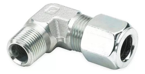 Conector Codo 1/4 Npt X 3/8 Od Marca Parker